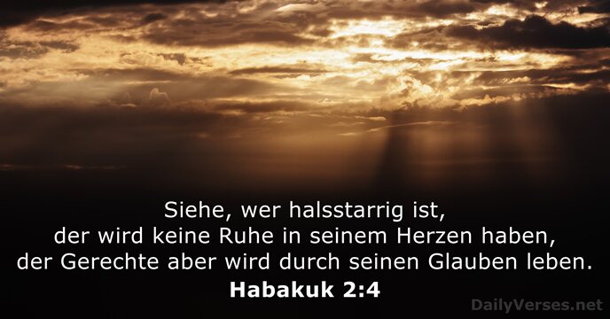Habakuk 2:4