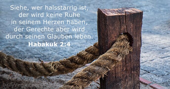 Habakuk 2:4