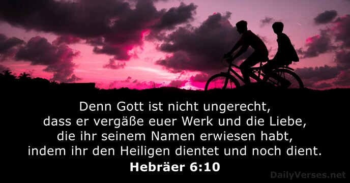 Hebräer 6:10