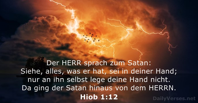 Hiob 1:12