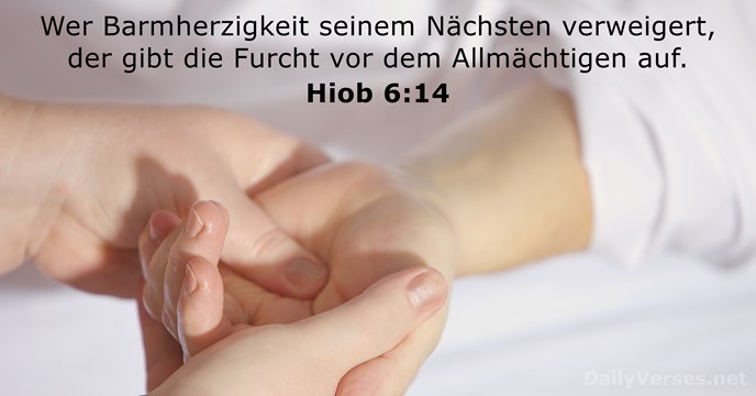 Hiob 6:14