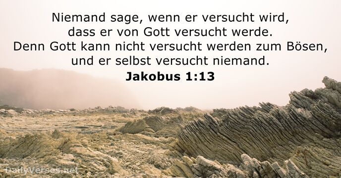 Jakobus 1:13