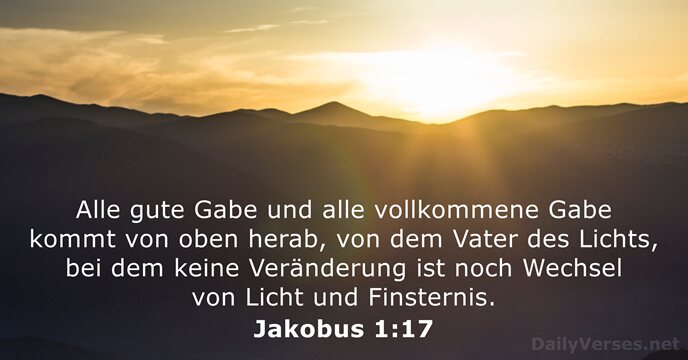 Jakobus 1:17