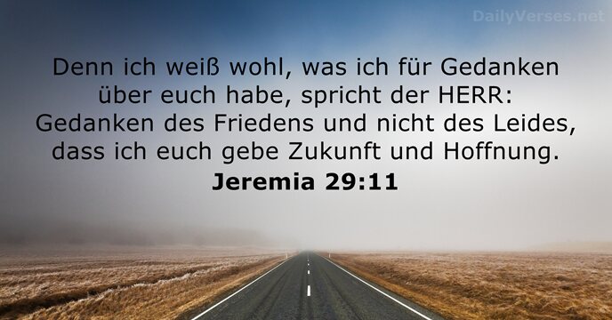 Jeremia 29:11