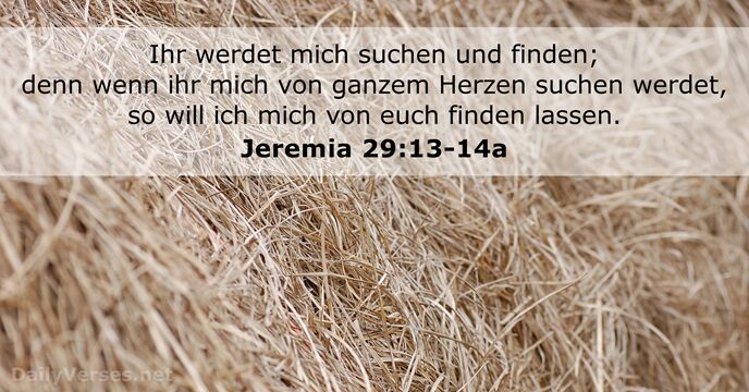 Jeremia 29:13-14a