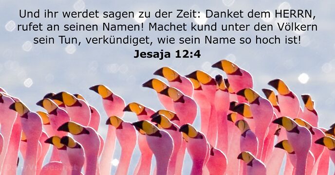 Jesaja 12:4