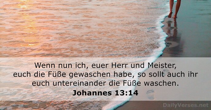 Johannes 13:14