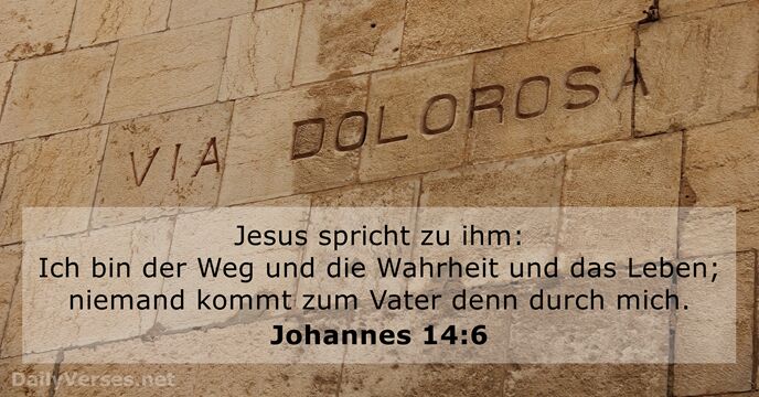 Johannes 14:6