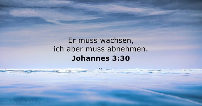 Johannes 3:30