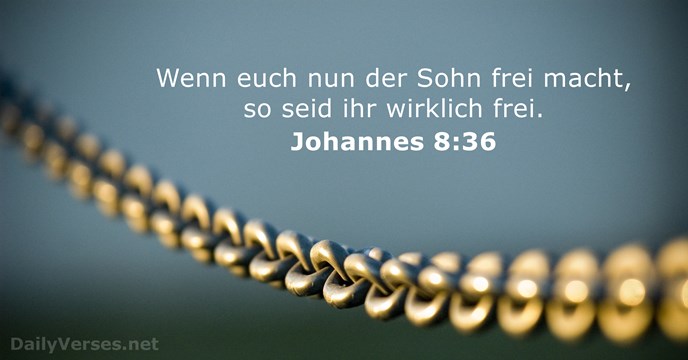 Johannes 8:36