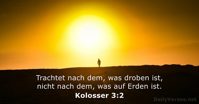 Kolosser 3:2