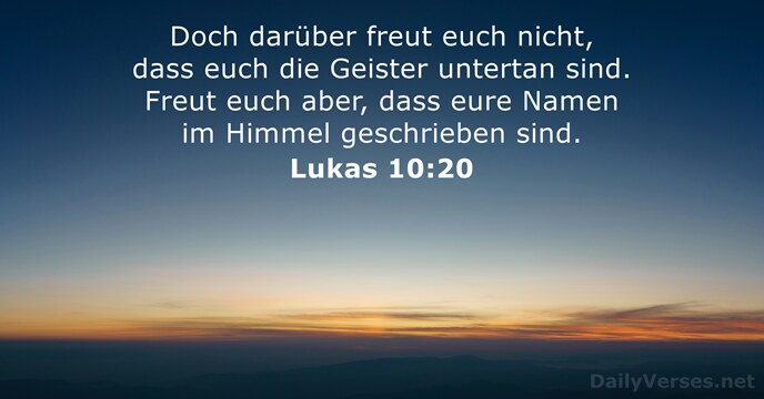 Lukas 10:20