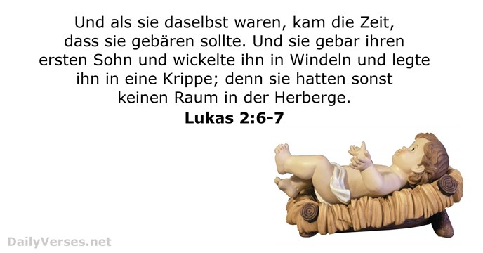 Lukas 2:6-7