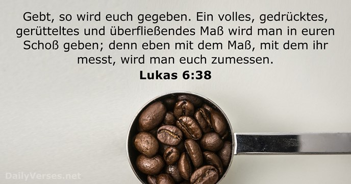 Lukas 6:38