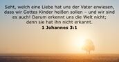 1 Johannes 3:1