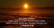 1 Petrus 4:8
