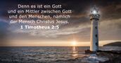 1 Timotheus 2:5