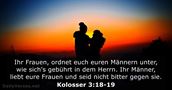 Kolosser 3:18-19