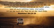 Matthäus 28:19-20