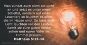 Matthäus 5:15-16