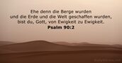 Psalmen 90:2