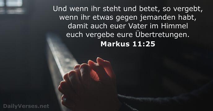 Markus 11:25