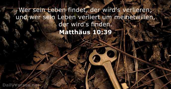 Matthäus 10:39