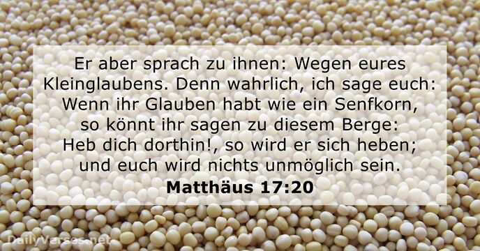Matthäus 17:20