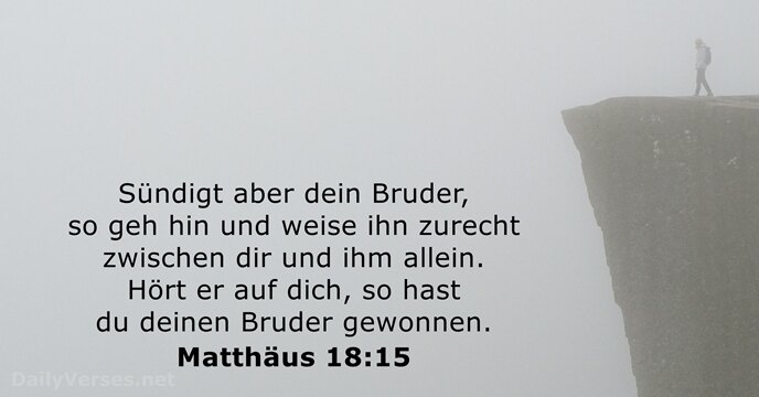 Matthäus 18:15