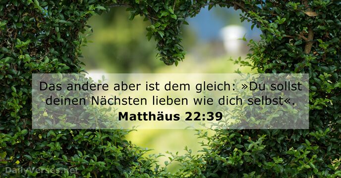 Matthäus 22:39