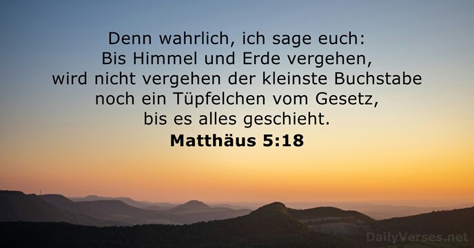 Matthäus 5:18