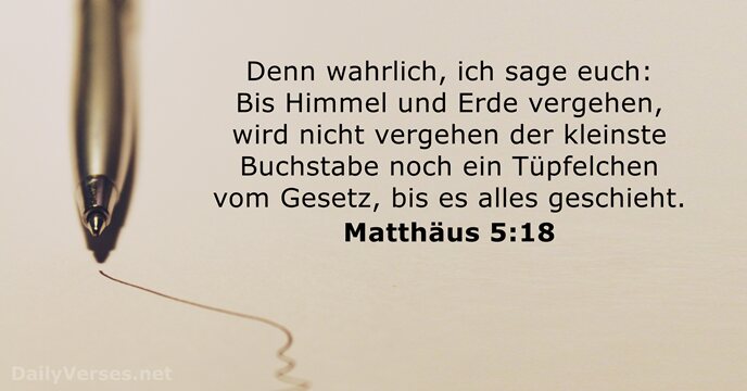 Matthäus 5:18