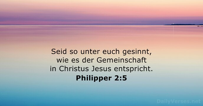 Philipper 2:5