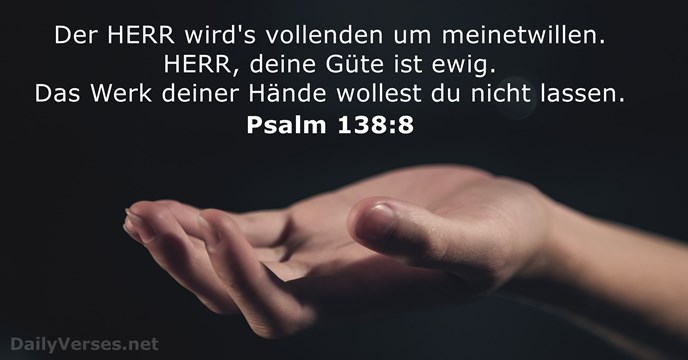 Psalm 138:8