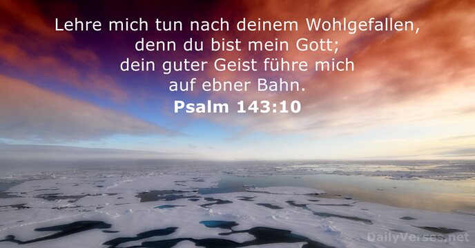 Psalm 143:10