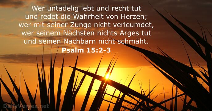 Psalm 15:2-3