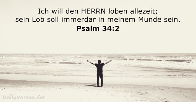 Psalm 34:2