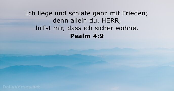 Psalm 4:9