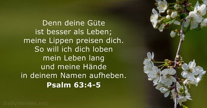 Psalm 63:4-5