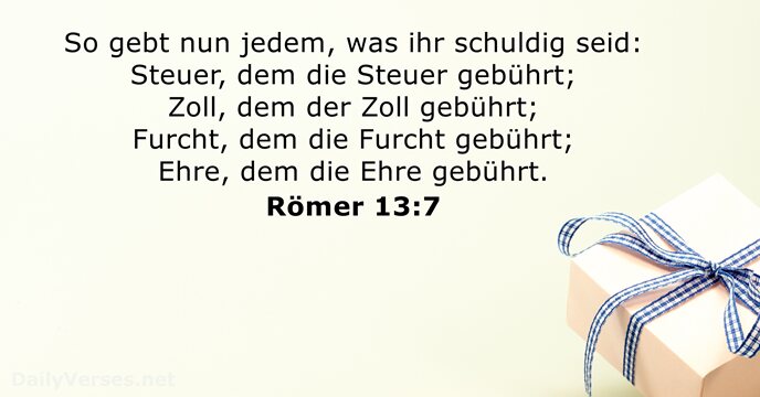 Römer 13:7