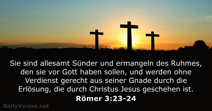 Römer 3:23-24