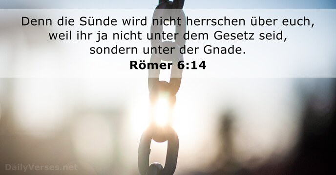 Römer 6:14