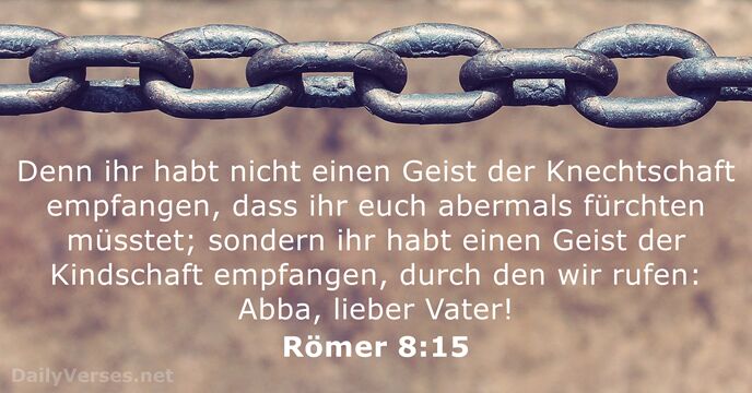 Römer 8:15