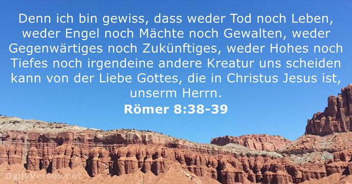 Römer 8:38-39