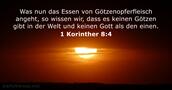 1 Korinther 8:4