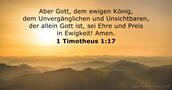 1 Timotheus 1:17