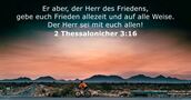 2 Thessalonicher 3:16