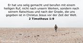 2 Timotheus 1:9