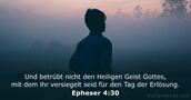 Epheser 4:30