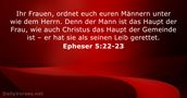 Epheser 5:22-23